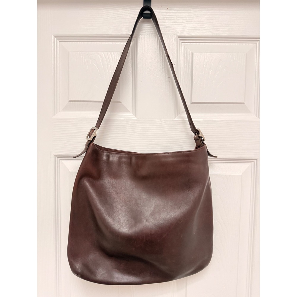 Coach Vintage Slim‎ Legacy Tote Bag Mahogany Brown 9406 Made in USA